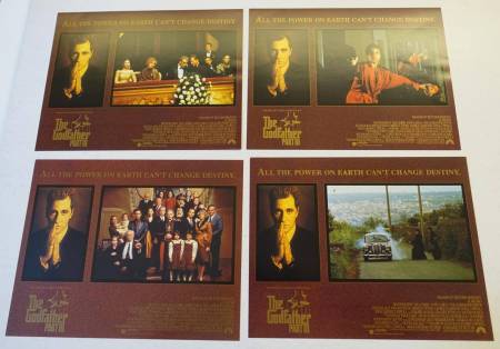 Der Pate III originales US Lobby Card Set